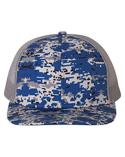 Richardson 112P  Patterned Snapback Trucker Cap