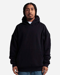 Shaka Wear SHDLP Men's Garment-Dyed Double Layer Reversible Hooded Sweatshirt