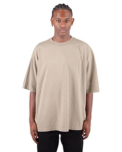 Shaka Wear SHGDD  Adult Garment-Dyed Drop-Shoulder T-Shirt