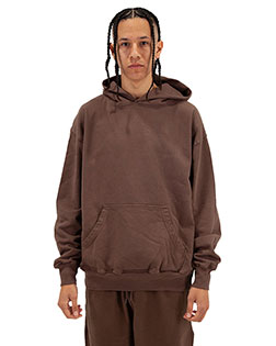 Shaka Wear SHGDH  Men's Los Angeles Garment Dyed Hooded Sweatshirt