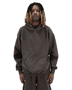 Shaka Wear SHGDH Men's Los Angeles Garment Dyed Hooded Sweatshirt at BigNTallApparel