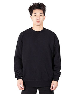 Shaka Wear SHGFC  Men's Los Angeles Garment Dyed Crewneck