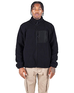 Shaka Wear SHSJ  Men's Sherpa Jacket