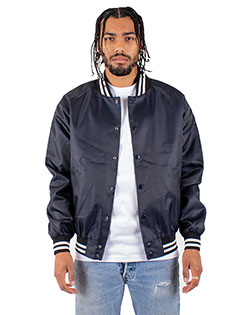 Shaka Wear SHVBJ  Men's Varsity Bomber Jacket