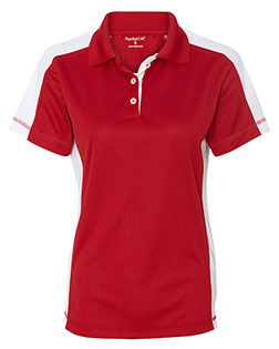 Sierra Pacific 5465 Women's Colorblocked Moisture Free Mesh Polo