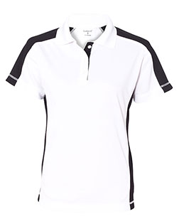 Sierra Pacific 5465 Women's Colorblocked Moisture Free Mesh Polo