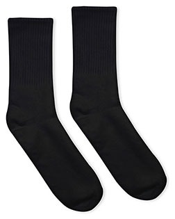 SOCCO SC200 USA-Made Solid Crew Socks