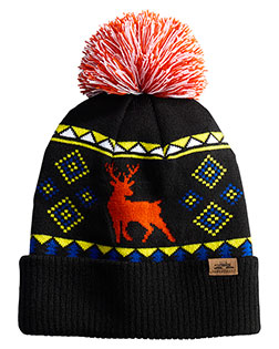 SpacecraftCollective SPC12  LIMITED EDITION Spacecraft Wild Pom Beanie SPC12 at BignTallApparel