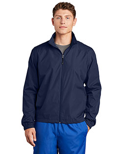 Sport-Tek JST70 Men New  Fullzip Wind Jacket In Big & Tall Sizes