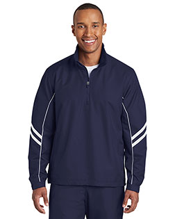  Sport-Tek Shield Ripstop 1/2-Zip Pullover. JST84