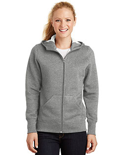 Sport-Tek L265 Women Full-Zip Hooded Fleece Jacket