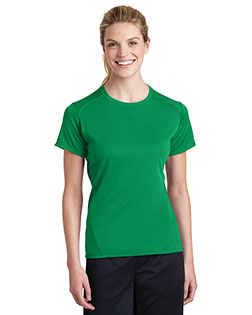 Sport-Tek L473 Women Dry Zone Raglan Accent T-Shirt