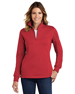 Sport-Tek LST253 Women 1/4-Zip Sweatshirt