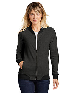 Sport-Tek Ladies Lightweight French Terry Bomber LST274 at BigNTallApparel