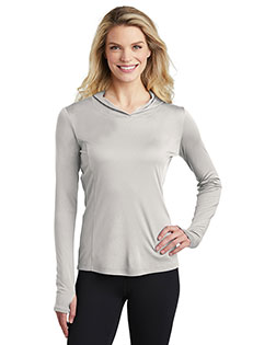 Sport-Tek Ladies PosiCharge Competitor Hooded Pullover. LST358 In Big & Tall Sizes