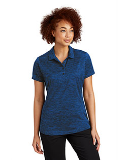 Sport-Tek Ladies PosiCharge Electric Heather Polo. LST590