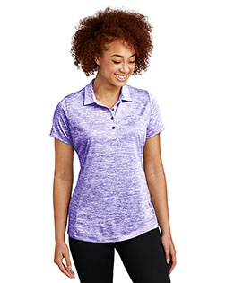 Sport-Tek Ladies PosiCharge Electric Heather Polo. LST590 at BigNTallApparel