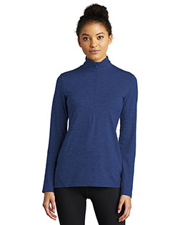 Sport-Tek Ladies Exchange 1.5 Long Sleeve 1/2-Zip LST711 at BigNTallApparel