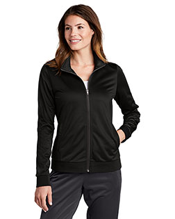 Sport-Tek Ladies Tricot Track Jacket. LST94