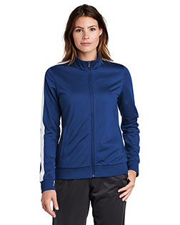 Sport-Tek Ladies Tricot Track Jacket. LST94