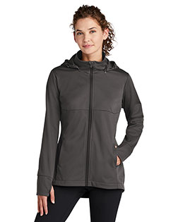 Sport-Tek Ladies Hooded Soft Shell Jacket LST980 at BigNTallApparel