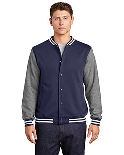 Sport-Tek Fleece Letterman Jacket. ST270