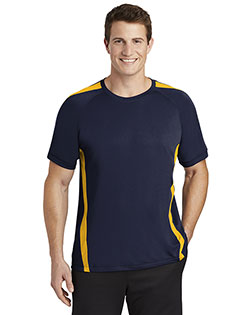 Sport-Tek ST351 Men Colorblock Competitor Tee