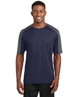 Sport-Tek PosiCharge Competitor Sleeve-Blocked Tee. ST354