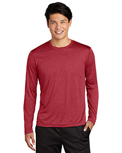 Sport-Tek Long Sleeve Heather Contender Tee. ST360LS