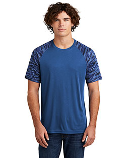 Sport-Tek ST376 Drift Camo Colorblock Tee