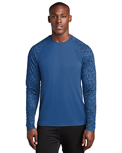 Sport-Tek Long Sleeve Digi Camo Tee. ST460LS