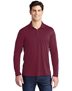 Sport-Tek  Posi-UV  Pro Long Sleeve Polo. ST520LS