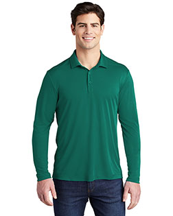 Sport-Tek  Posi-UV  Pro Long Sleeve Polo. ST520LS