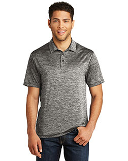 Sport-Tek PosiCharge Electric Heather Polo. ST590