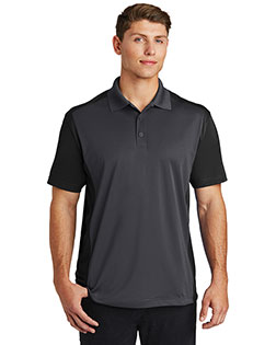 Sport-Tek Colorblock Micropique Sport-Wick Polo. ST652