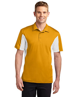 Sport-Tek ST655 Men Side Blocked Micropique Wick Sport Shirt at BigNTallApparel