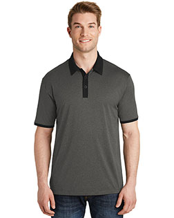  Sport-Tek Heather Contender Contrast Polo. ST667