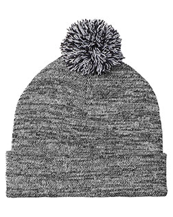 Sport-Tek Heather Pom Pom Beanie STC41