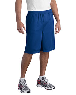 Sport-Tek T515 Men Long Mesh Shorts