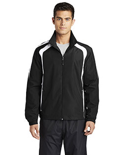 Sport-Tek TJST60 Men Tall Colorblock Raglan Jacket