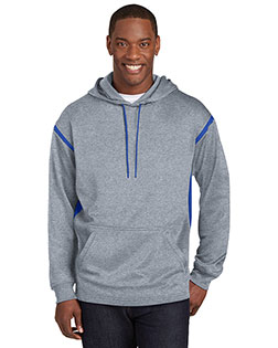 Sport-Tek TST246 Men Tall Tech Fleece Hooded Sweatshirt In Big & Tall Sizes
