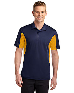 Sport-Tek TST655 Men Tall Side Blocked Micropique Sportwick Polo at BigNTallApparel