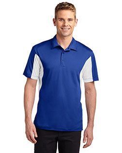 Sport-Tek TST655 Men Tall Side Blocked Micropique Sportwick Polo