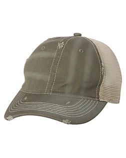 Sportsman 3150 Bounty Dirty-Washed Mesh-Back Cap at BigNTallApparel