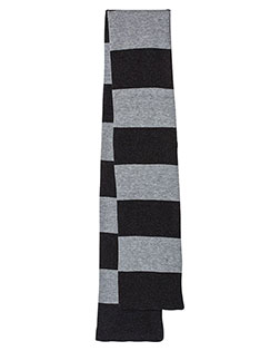 Sportsman SP02  Rugby-Striped Knit Scarf