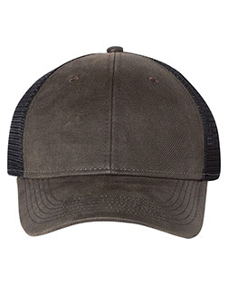 Sportsman SP3250  Faux Waxy Trucker Cap