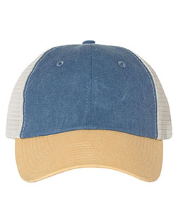 Sportsman SP510 Pigment-Dyed Trucker Cap at BigNTallApparel