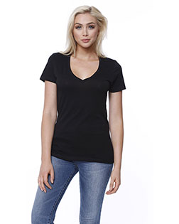 StarTee ST1412  Ladies' CVC V-Neck T-Shirt