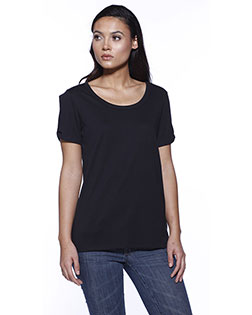 StarTee ST1414  Ladies' CVC Twist Sleeve Top