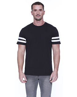 StarTee ST2430  Men's CVC Stripe Varsity T-Shirt